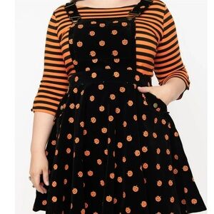 Worn Halloween Dress - Unique Vintage 1X/16